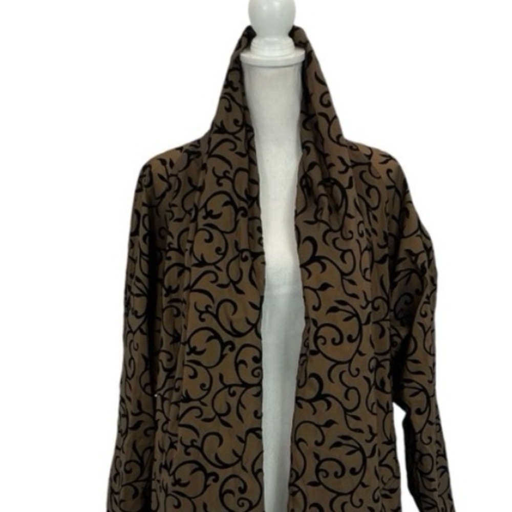 Mycra Pac Long Coat Bronze Scroll Medium - Picture 5 of 16